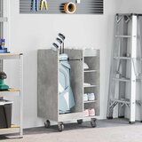 Golf ormar s kotačem Jednobojno Betonski sivi 65 x 45 x 98 cm | shoptok.hr