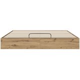  Otomanski krevet Umjetnička hrastovina 203 x 160 x 25 cm | shoptok.hr