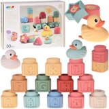  Mekane pastelne kocke s pačićima, 30 dijelova | shoptok.hr