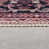 Flair Rugs Bordo rdeč pralen tekač iz mešanice recikliranih vlaken 60x230 cm Windsor – | Shoptok.si
