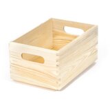 Compactor Škatla za shranjevanje iz borovega lesa Custom, 30 x 20 x 14 cm Cene