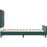  s opruga kutije Tamnozelena 120 x 190 cm Baršun | shoptok.hr