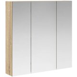  Kupaonski ormar s ogledalom Sonoma hrast 70 x 14,5 x 70 cm | shoptok.hr