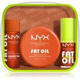NYX Professional Makeup Fat Oil Body set za telo z vonjem Caramelt Mami 3 kos Cene