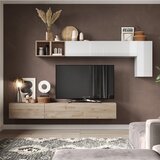 LC Mobili Stenska TV enota z viseimi elementi INFINITY 2.0 900041-BIK | Shoptok.si