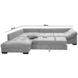 MID.YOU Sedežna Garnitura Alvito, Bež, Žamet, Ležišče | Shoptok.si