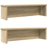 vidaXL Kuhinjski regali za zlaganje 2 kosa sonoma hrast 50x15x16 cm | Shoptok.si