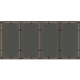  Vrtni set za objed 7 pcs Smeđa 190 x 90 x 75 cm Poliratan | shoptok.hr