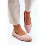 EVENTO Eco Leather Women's Ballerina Flats Pink Tindomiel | shoptok.hr
