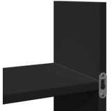  Zidni ormarić crni 100x18x40 cm od konstruiranog drva | Eponuda.ba
