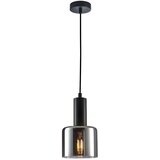  ITALUX PND-65342-1-BK+SG - Luster na sajli SANTIA 1xE27/40W/230V crna | Eponuda.com