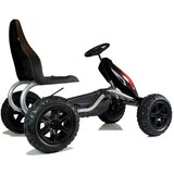  Pedalni Go-Kart B012 Pneumatski kotači Crni | shoptok.hr