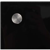 Zaštita od prskanja crna 80 x 50 cm kaljeno staklo | shoptok.hr