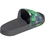 Adidas Muške papuče Adilette Shower Minecraft, Zeleno-crne | Eponuda.com