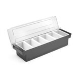  Barsko Stojalo za Začimbe, 6 Delno, 480x150x100mm | Shoptok.si
