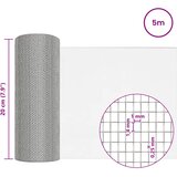 Mrežna tkanina 20 x 500 cm 18 mesh Nehrđajući čelik 304 Srebrna | shoptok.hr