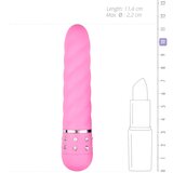 Easytoys Mini Vibe Collection love Diamond vibrator - roza | shoptok.hr