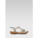 Rieker Sandali Zelena | Shoptok.si