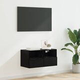 TV zidni ormar Crni hrast 60 x 30 x 30 cm Konstruirano drvo | shoptok.hr