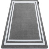 RugsX Preproge Preproga HAMPTON Okvir siva 160x220 cm Siva | Shoptok.si