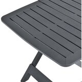  Sklopivi vrtni stol antracit 79 x 72 x 70 cm plastični | Eponuda.ba
