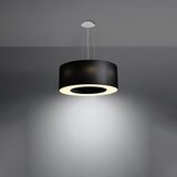 Nice Lamps Crna viseća svjetiljka s tekstilnim sjenilom ø 50 cm Galata – | shoptok.hr