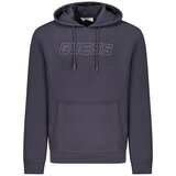 Guess Jeans Muška Plava Majica s Kapuljačom Bez Patentnog Zatvarača | shoptok.hr