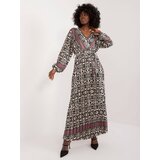 Italy Moda Dress-DHJ-SK-16656.13X-black-beige Cijene