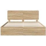  Okvir za krevet Sonoma 200 x 200 cm Čvrsto borovo drvo | shoptok.hr