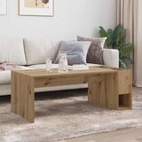  Kava Stol Umjetnički hrast 101,5 x 50 x 37 cm Konstruirano drvo | shoptok.hr