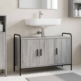  Kupaonski ormar Siva Sonoma 95 x 34 x 61 cm Konstruirano drvo | shoptok.hr
