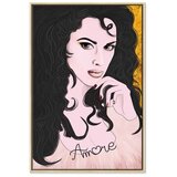  Slika - Amore Mio (1 Part) Vertical 40x60 U prirodnom drvenom okviru | shoptok.hr