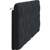 vidaXL Vzglavna stranica črna 180 cm žamet | Shoptok.si