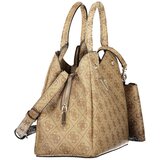 Guess Jeans Lorella Logo ženska torba 26x20x12 cm bež | shoptok.hr
