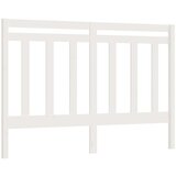  Uzglavlje za krevet bijelo 166 x 4 x 100 cm od masivne borovine | shoptok.hr