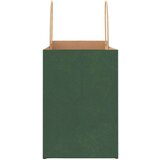  Papirnate vrećice 250 kom s ručkama zelene 32x17x25 cm | shoptok.hr
