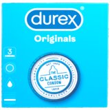 Durex Originals Classic - kondom (3 kosi) Cene