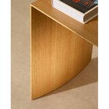 Kave Home Stolić za kavu u dekoru hrasta u svijetloj prirodnoj boji 45x90 cm Litto – | shoptok.hr