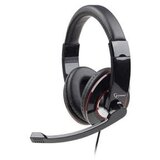 Gembird Slušalke z mikrofonom MHS-U-001, USB, črn sijaj Cene