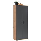 XORA večnamenska omara, antracit, hrast artisan | Shoptok.si