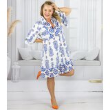 Pri Loose boho midi dress with ruffles PALOMA | shoptok.hr