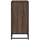 vidaXL Komoda rjavi hrast 68x35x76 cm inženirski les | Shoptok.si