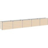  Povišeni vrtni krevet Slonovača 400 x 40 x 55 cm | shoptok.hr