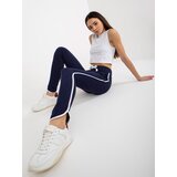 RUE PARIS Sweatpants-LO-DR-LK-239.14-navy blue | Shoptok.si