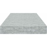  Plutajuće zidne police 2 kom boja betona 50 x 23 x 3,8 cm MDF | shoptok.hr