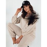 DStreet Bluza damska w serek FILAN beżowa | Shoptok.si