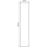  Traka za tepih LESAKA Crno i bijelo 80 x 400 cm - Crno-bijeli rombičasti uzorak 80 x 400 cm | shoptok.hr