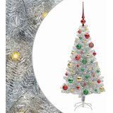  Božićno drvce Srebrno 120 cm PET | shoptok.hr