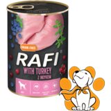 Rafi Dog Grain Free Turkey 400g, Vlažna Hrana Za Pse Sa Ćuretinom | Eponuda.com