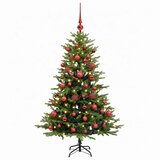  Umjetno božićno drvce s kuglicama 150 cm 150 LED lampica | shoptok.hr